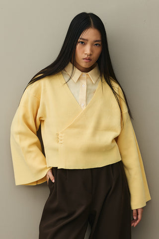 Kimono Hırka Sarı