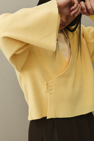 Kimono Hırka Sarı