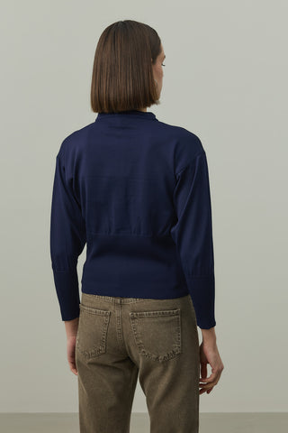 Korse Kesim Hırka Lacivert