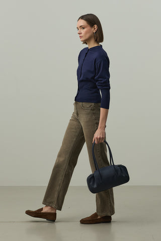 Korse Kesim Hırka Lacivert