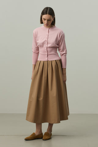 Korse Kesim Hırka Pembe