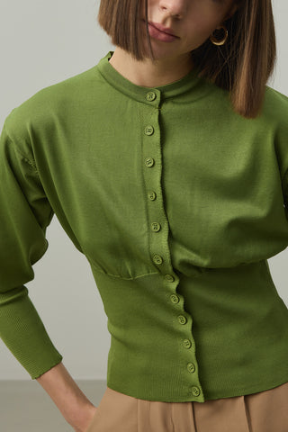 Korse Kesim Hırka Yeşil