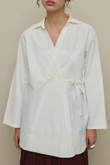 Double Breasted Shirt Ecru