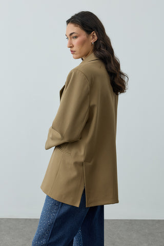 Kruvaze Oversize Blazer Camel