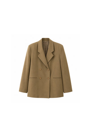 Kruvaze Oversize Blazer Camel