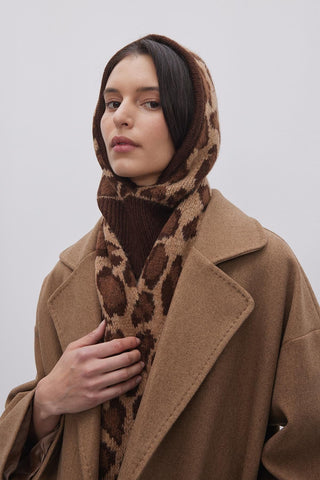 Leopar Desen Bere Kahverengi - Fahhar Design