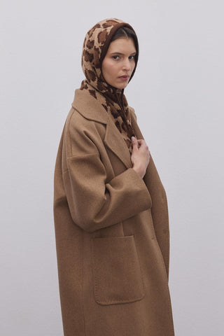 Leopar Desen Bere Kahverengi - Fahhar Design