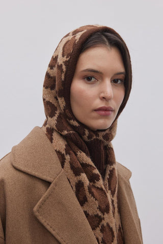 Leopar Desen Bere Kahverengi - Fahhar Design