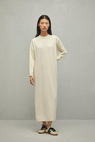 Merserize Basic Elbise Vanilya - Fahhar Design