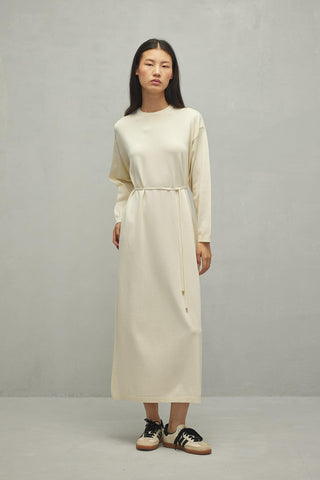 Merserize Basic Elbise Vanilya - Fahhar Design
