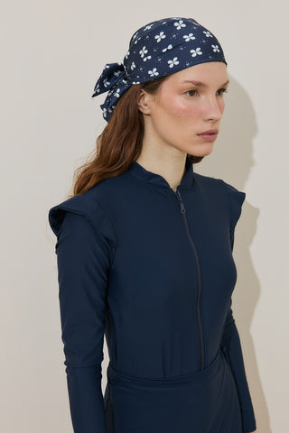 Mini Flora Bandana Lacivert