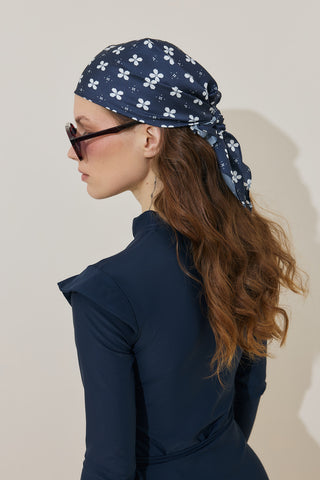 Mini Flora Bandana Lacivert
