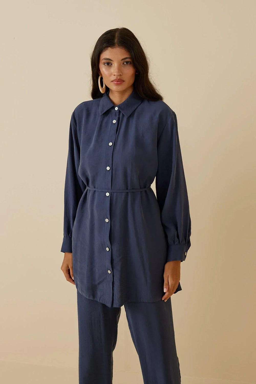 Modal Shirt Blue
