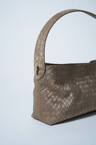Moss Örgü Çanta Bej