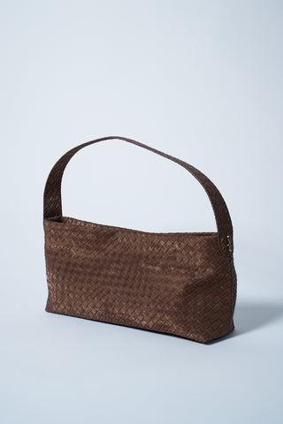 Moss Örgü Çanta Kahverengi