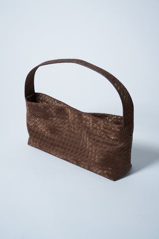 Moss Örgü Çanta Kahverengi