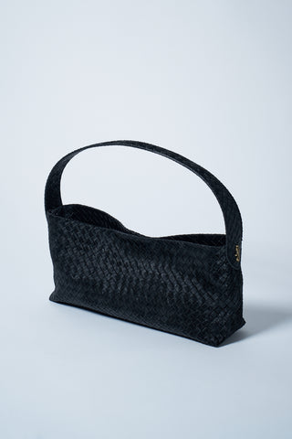 Moss Örgü Çanta Siyah