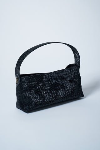 Moss Örgü Çanta Siyah