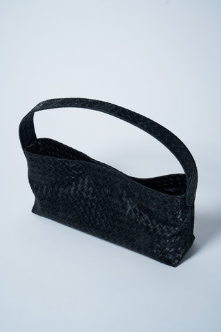 Moss Örgü Çanta Siyah