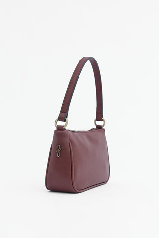 Noa Baget Çanta Bordo