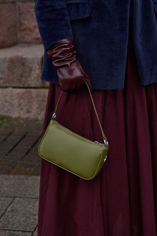 Noa Baget Çanta Yağ Yeşili