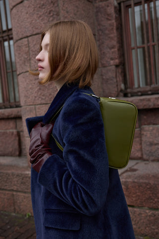 Noa Baget Çanta Yağ Yeşili