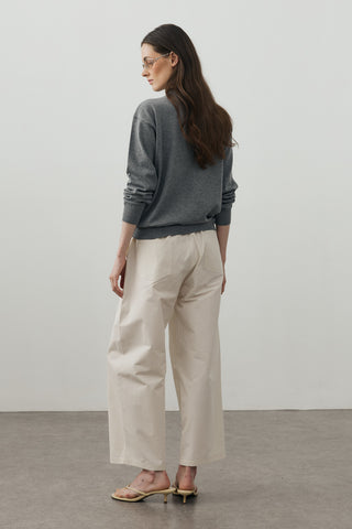 Önü Dikişli Soft Kazak Antrasit