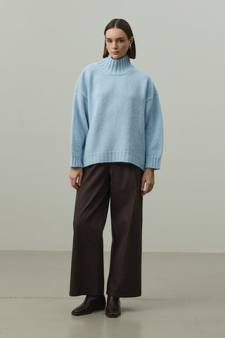 Oversize Tiftik Kazak Bebe Mavisi