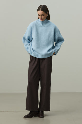 Oversize Tiftik Kazak Bebe Mavisi