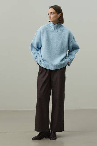 Oversize Tiftik Kazak Bebe Mavisi