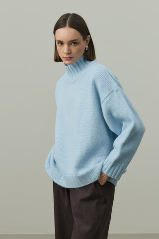 Oversize Tiftik Kazak Bebe Mavisi