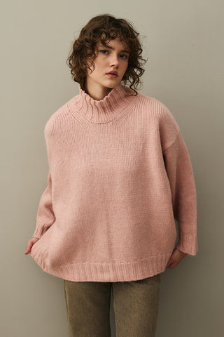 Oversize Mohair Sweater Pink