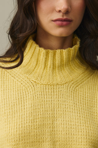 Oversize Mohair Sweater Yellow