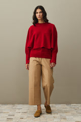 Pançolu Kazak Takım Kırmızı