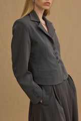 Dart Detailed Jacket Anthracite