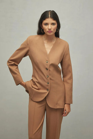 Pensli Ceket Camel - Fahhar Design