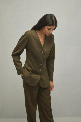 Pensli Ceket Haki - Fahhar Design