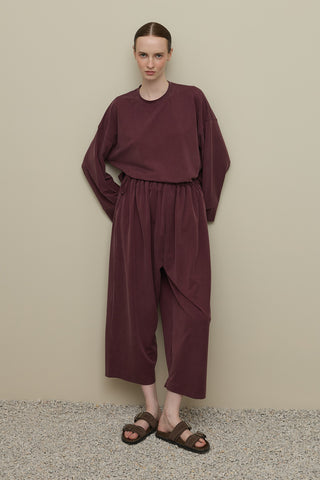Pike Doku Tencel Modal Takım Bordo