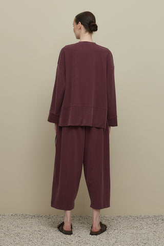 Pike Doku Tencel Modal Takım Bordo