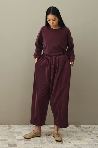 Pike Doku Tencel Modal Takım Bordo