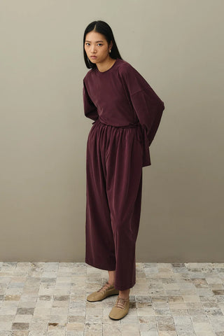 Pike Doku Tencel Modal Takım Bordo
