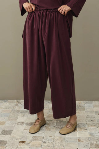 Pike Doku Tencel Modal Takım Bordo