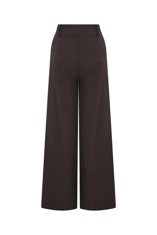 Pilili Loose Fit Pantolon Kahverengi - Fahhar Design