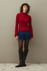 Piliseli Kazak Kırmızı