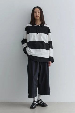 Polo Yaka Premium Sweatshirt Siyah - Fahhar Design