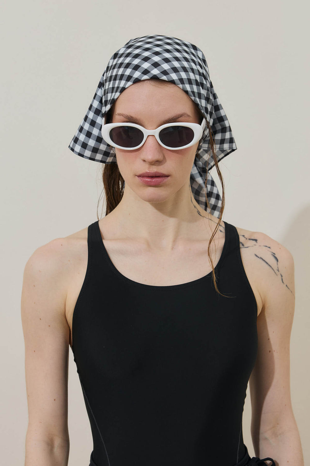 Pötikare Desen Bandana Siyah