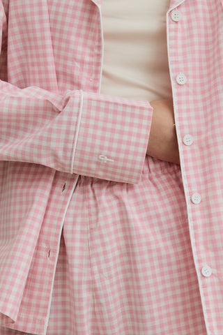 Pötikare Pamuk Pijama Takımı Pembe