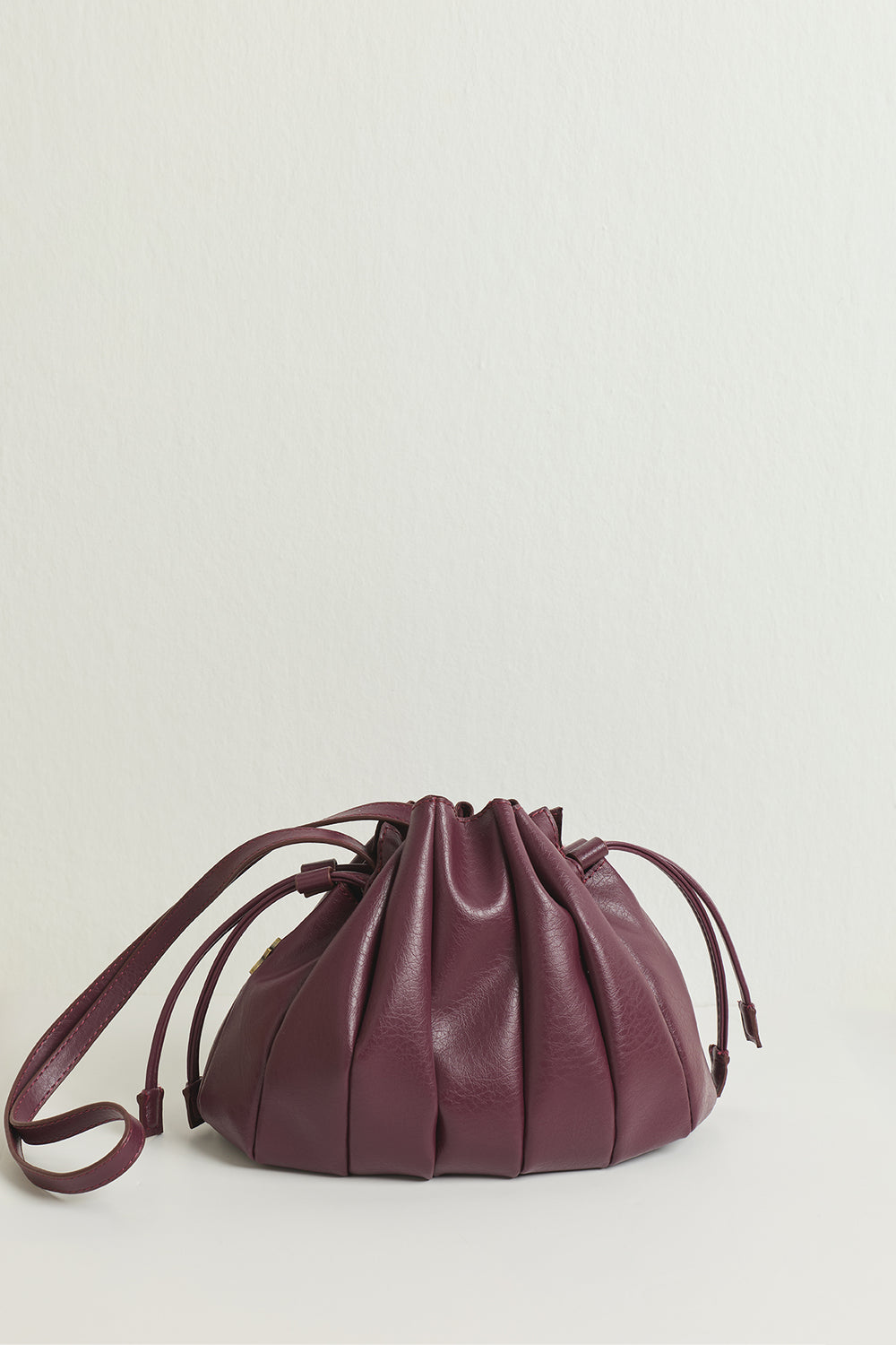 Pouch Omuz Çantası Mürdüm
