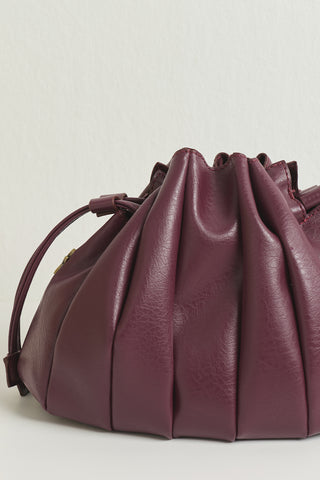 Pouch Omuz Çantası Mürdüm