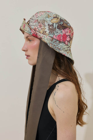 Pulse Pattern Bucket Şapka Haki